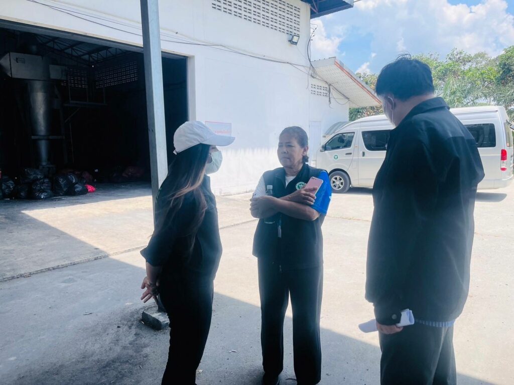 เยี่ยมชมเตาเผา