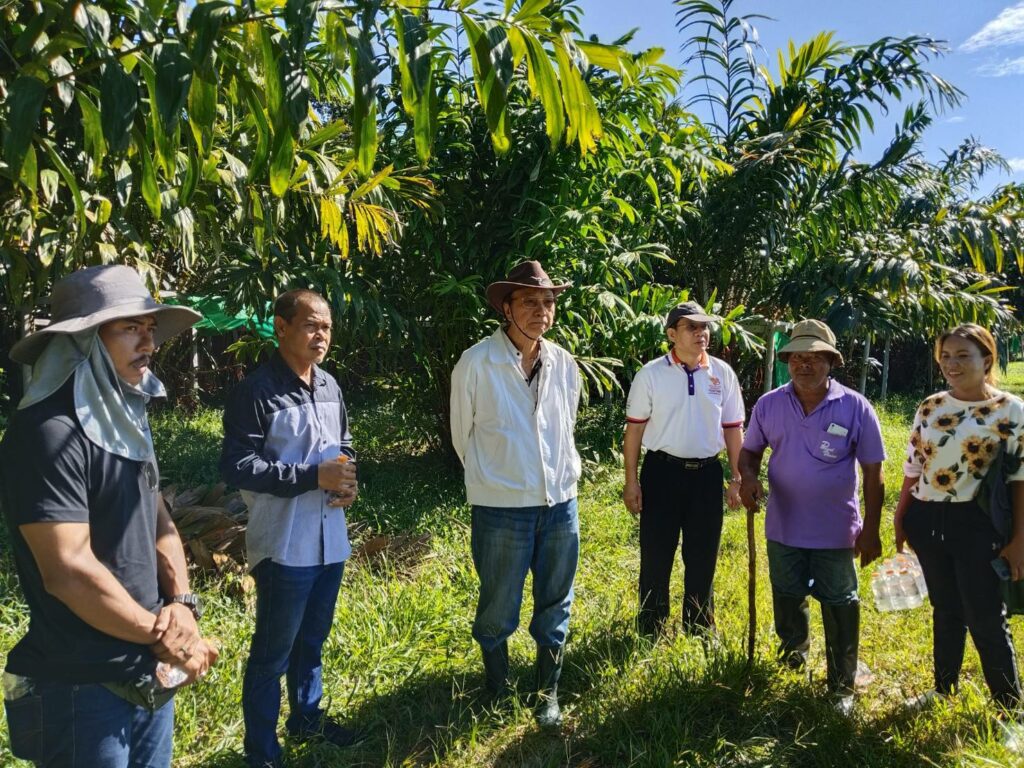 อธิการบดีลงพื้นที่สำรวจ ณ ศูนย์สมาร์ทฟาร์ม