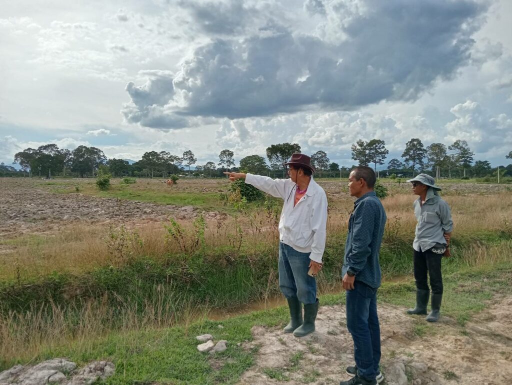 อธิการบดีลงพื้นที่สำรวจ ณ ศูนย์สมาร์ทฟาร์ม