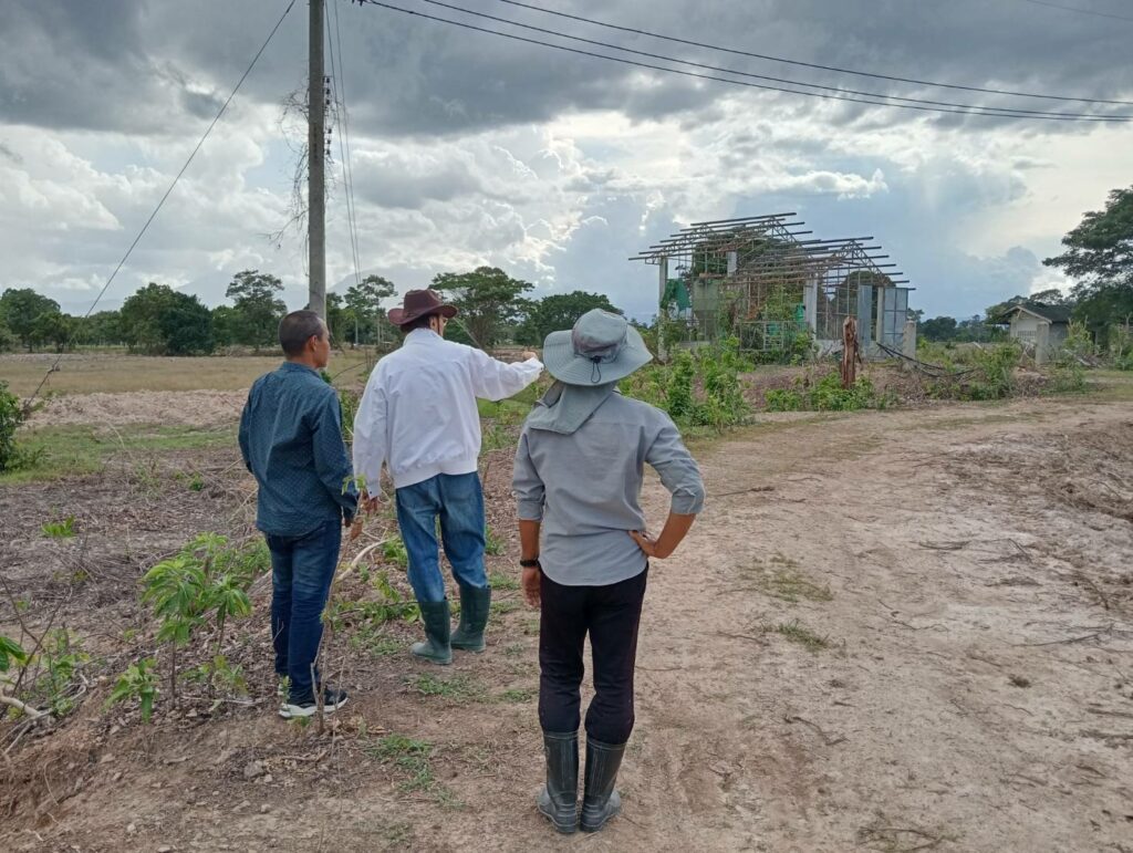 อธิการบดีลงพื้นที่สำรวจ ณ ศูนย์สมาร์ทฟาร์ม
