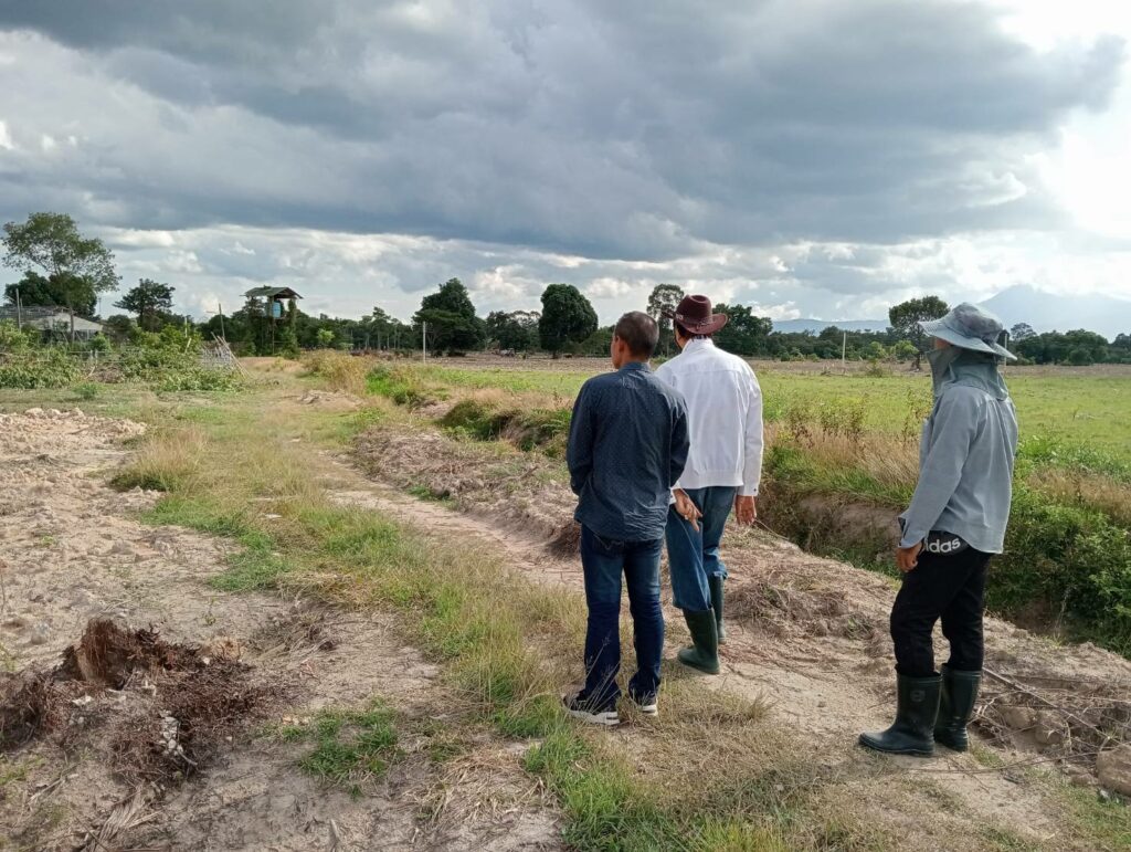 อธิการบดีลงพื้นที่สำรวจ ณ ศูนย์สมาร์ทฟาร์ม