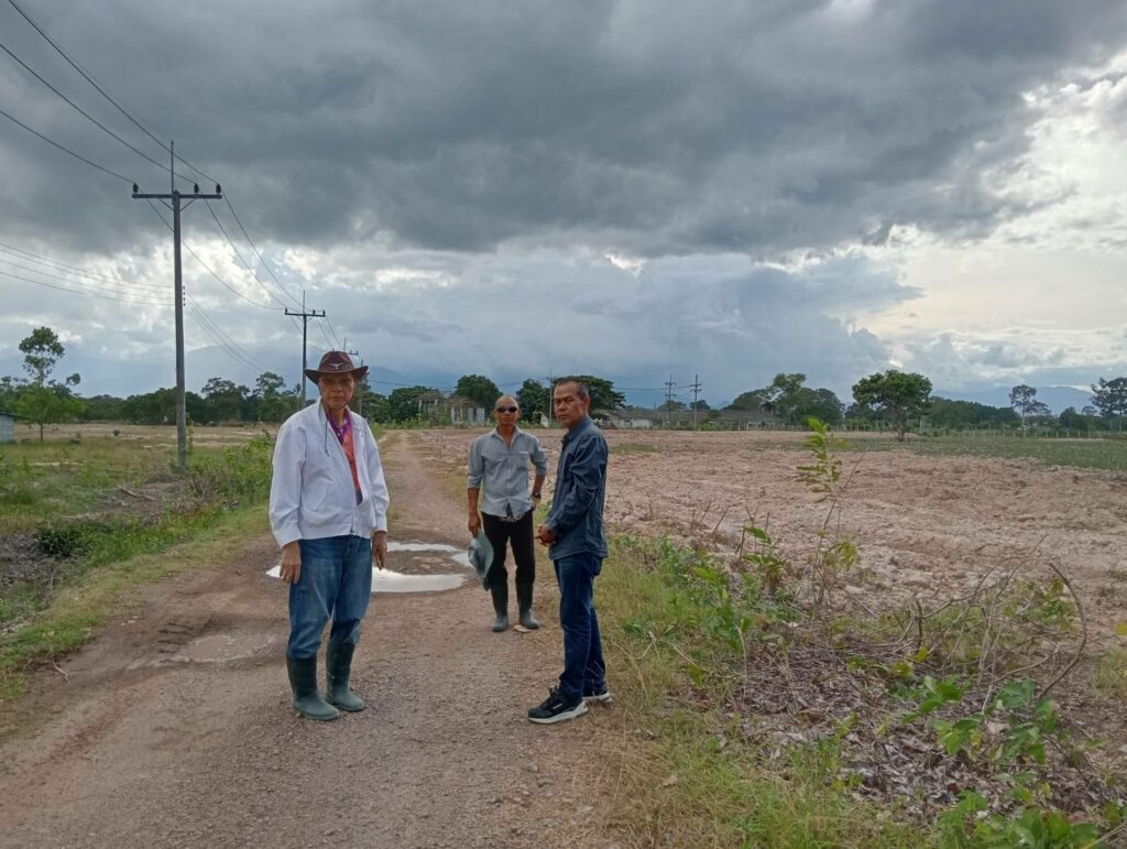 อธิการบดีลงพื้นที่สำรวจ ณ ศูนย์สมาร์ทฟาร์ม