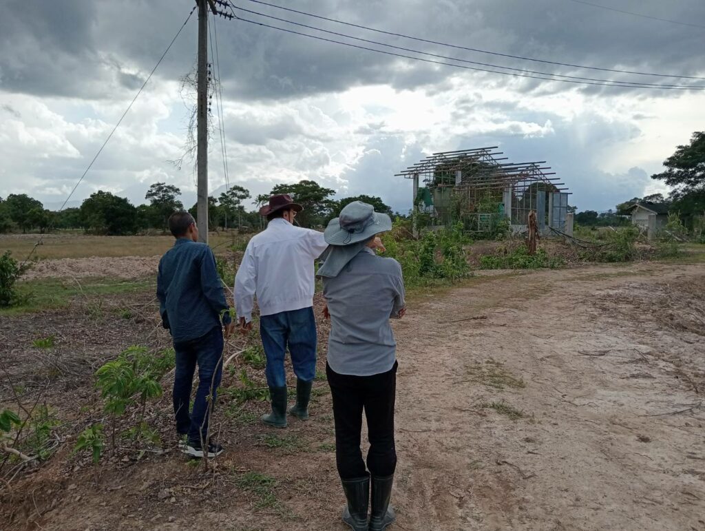 อธิการบดีลงพื้นที่สำรวจ ณ ศูนย์สมาร์ทฟาร์ม