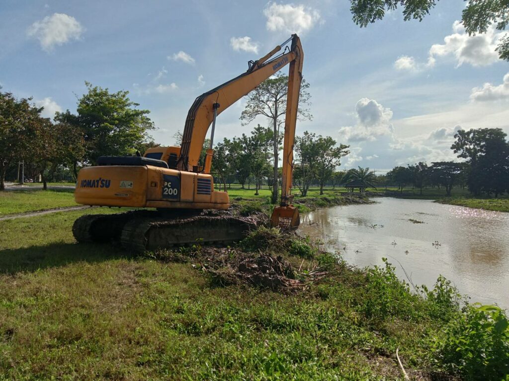 การจัดการพื้นที่่จากพายุฝน