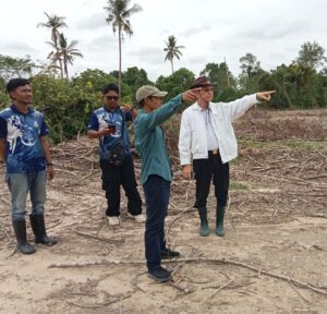 อธิการบดีลงพื้นที่สำรวจ ณ ศูนย์สมาร์ทฟาร์ม