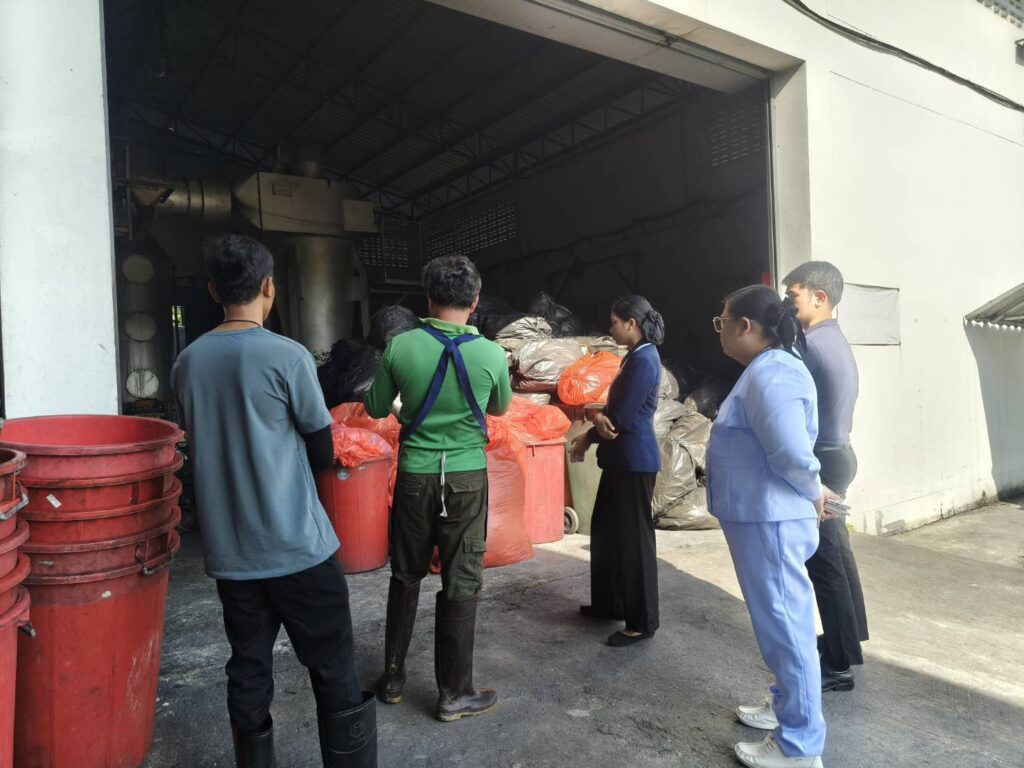 เยี่ยมชมเตาเผา